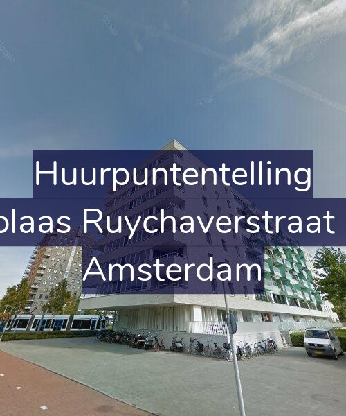 Foto gevel Huurpuntentelling voor Nicolaas Ruychaverstraat 196, Amsterdam