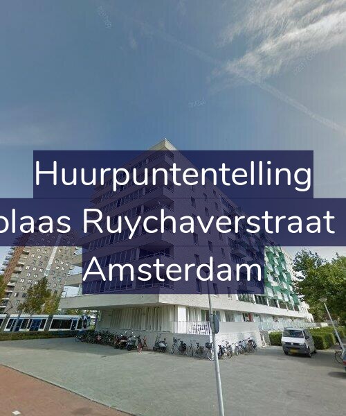 Foto gevel Huurpuntentelling voor Nicolaas Ruychaverstraat 180, Amsterdam