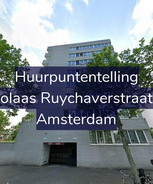 Foto gevel Huurpuntentelling voor Nicolaas Ruychaverstraat 60, Amsterdam