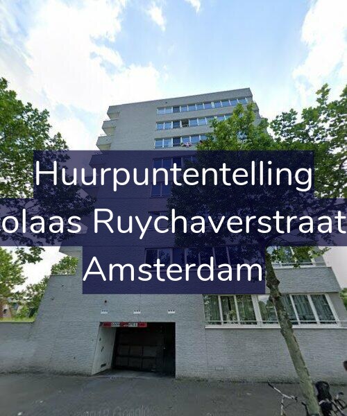 Foto gevel Huurpuntentelling voor Nicolaas Ruychaverstraat 52, Amsterdam