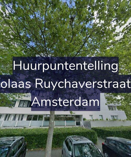 Foto gevel Huurpuntentelling voor Nicolaas Ruychaverstraat 96, Amsterdam