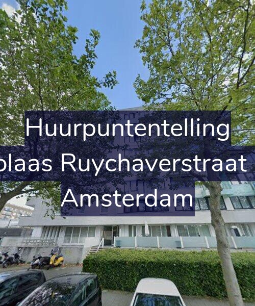 Foto gevel Huurpuntentelling voor Nicolaas Ruychaverstraat 150, Amsterdam