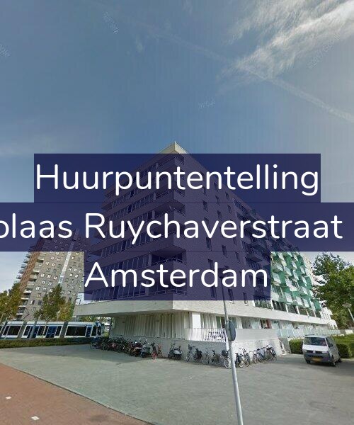 Foto gevel Huurpuntentelling voor Nicolaas Ruychaverstraat 190, Amsterdam