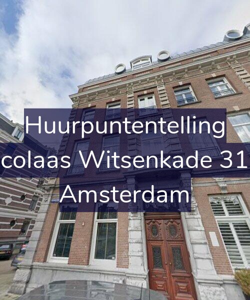 Foto gevel Huurpuntentelling voor Nicolaas Witsenkade 31-F, Amsterdam