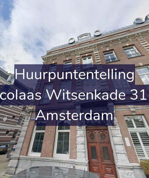 Foto gevel Huurpuntentelling voor Nicolaas Witsenkade 31-C, Amsterdam