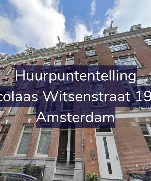 Foto gevel Huurpuntentelling voor Nicolaas Witsenstraat 19-D, Amsterdam