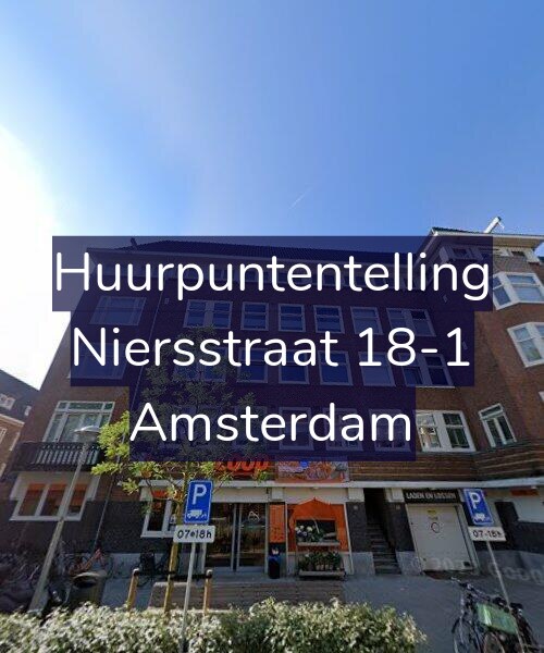 Foto gevel Huurpuntentelling voor Niersstraat 18-1, Amsterdam