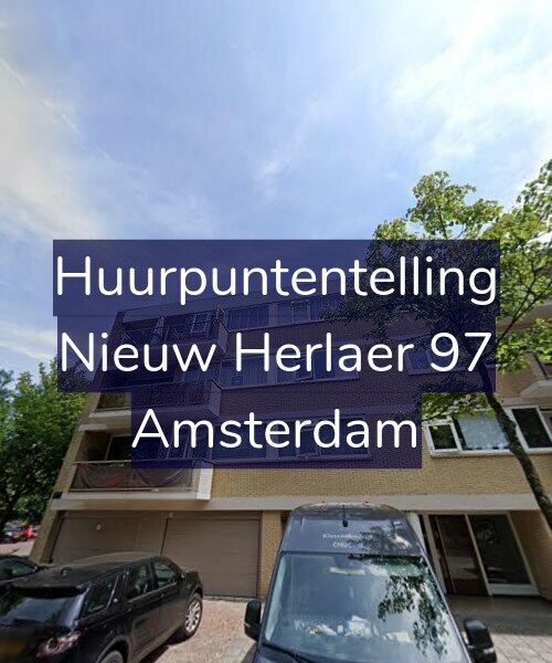 Foto gevel Huurpuntentelling voor Nieuw Herlaer 97, Amsterdam