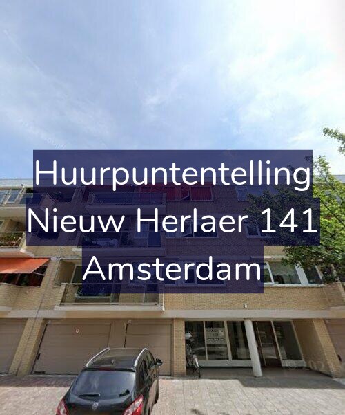 Foto gevel Huurpuntentelling voor Nieuw Herlaer 141, Amsterdam