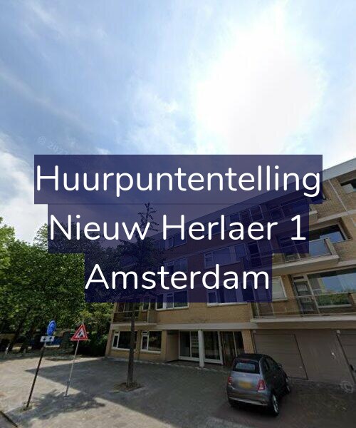 Foto gevel Huurpuntentelling voor Nieuw Herlaer 1, Amsterdam