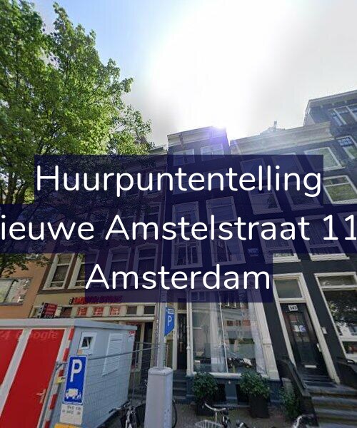 Foto gevel Huurpuntentelling voor Nieuwe Amstelstraat 115, Amsterdam