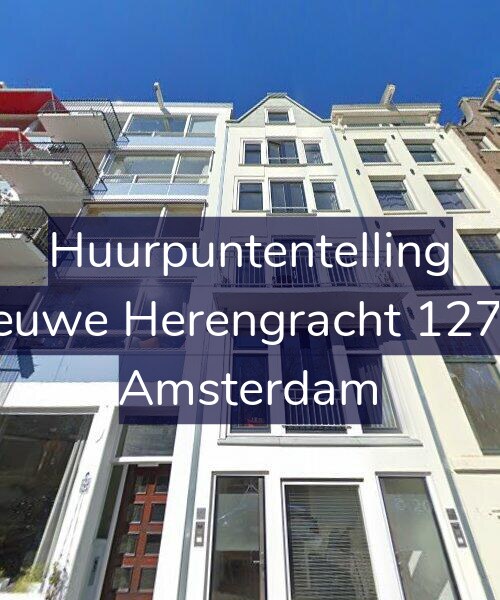 Foto gevel Huurpuntentelling voor Nieuwe Herengracht 127-A, Amsterdam