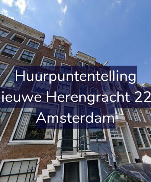 Foto gevel Huurpuntentelling voor Nieuwe Herengracht 225, Amsterdam