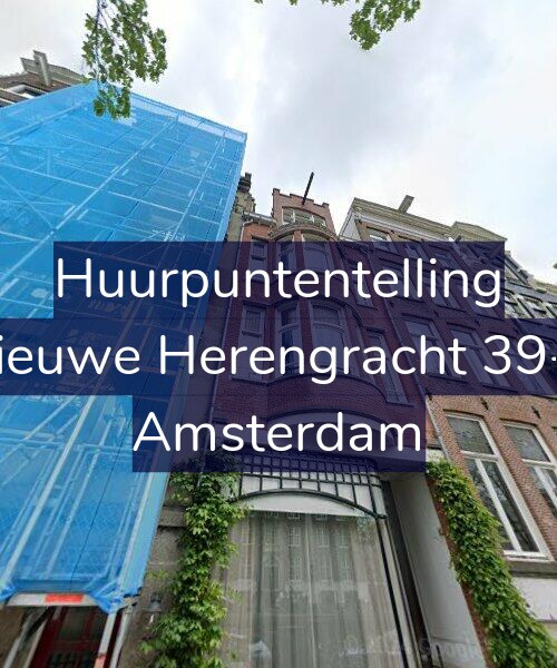 Foto gevel Huurpuntentelling voor Nieuwe Herengracht 39-2, Amsterdam