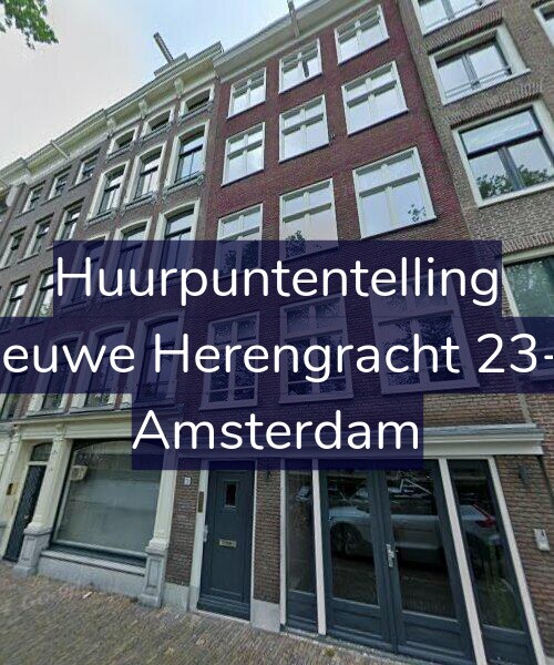 Foto gevel Huurpuntentelling voor Nieuwe Herengracht 23-H, Amsterdam