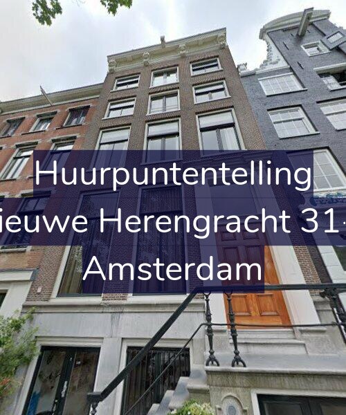 Foto gevel Huurpuntentelling voor Nieuwe Herengracht 31-F, Amsterdam