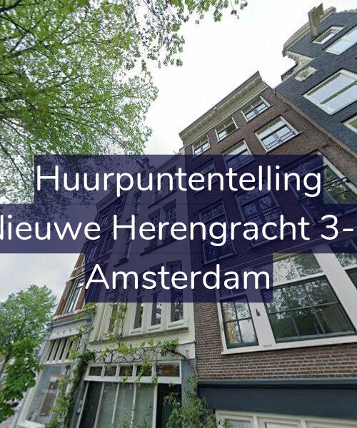 Foto gevel Huurpuntentelling voor Nieuwe Herengracht 3-2, Amsterdam