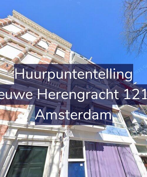 Foto gevel Huurpuntentelling voor Nieuwe Herengracht 121-3, Amsterdam