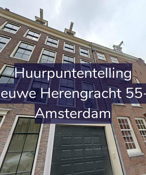 Foto gevel Huurpuntentelling voor Nieuwe Herengracht 55-A, Amsterdam