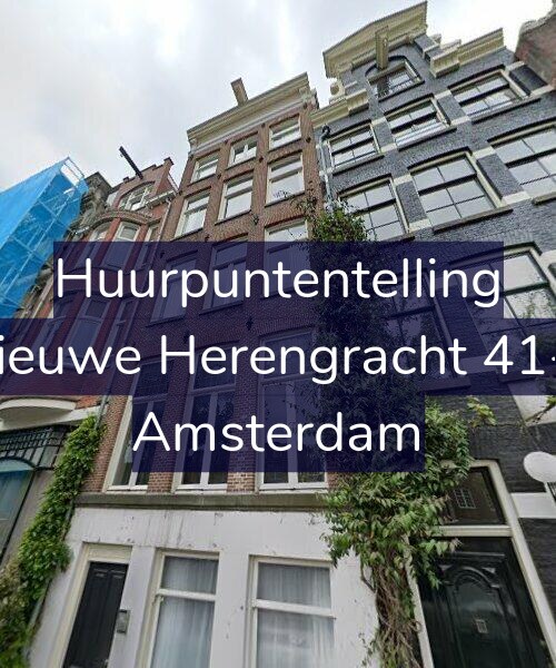 Foto gevel Huurpuntentelling voor Nieuwe Herengracht 41-F, Amsterdam