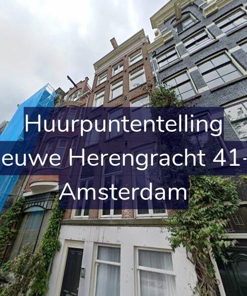 Foto gevel Huurpuntentelling voor Nieuwe Herengracht 41-A, Amsterdam