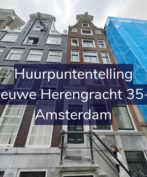 Foto gevel Huurpuntentelling voor Nieuwe Herengracht 35-A, Amsterdam