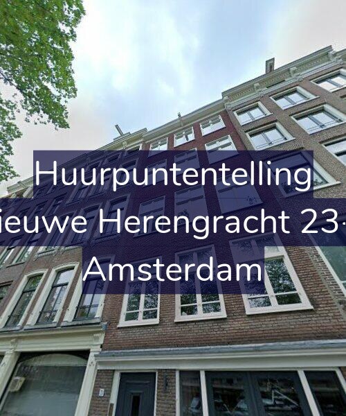 Foto gevel Huurpuntentelling voor Nieuwe Herengracht 23-2, Amsterdam