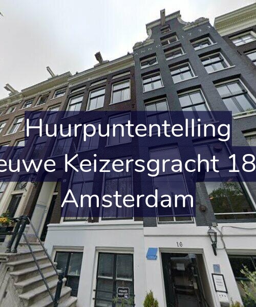 Foto gevel Huurpuntentelling voor Nieuwe Keizersgracht 18-O, Amsterdam