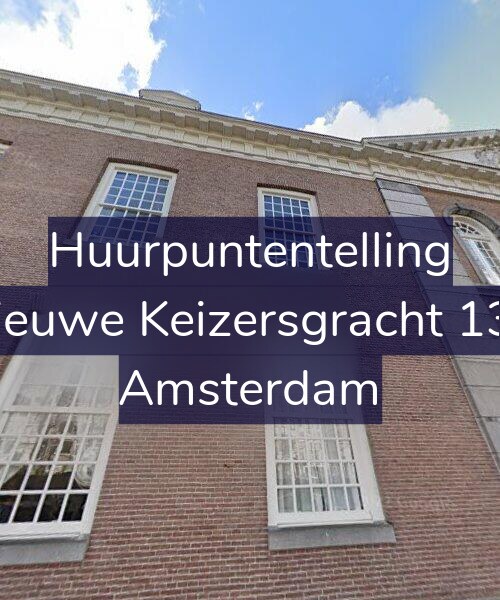 Foto gevel Huurpuntentelling voor Nieuwe Keizersgracht 136, Amsterdam