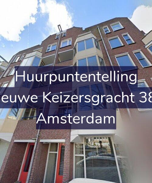 Foto gevel Huurpuntentelling voor Nieuwe Keizersgracht 388, Amsterdam
