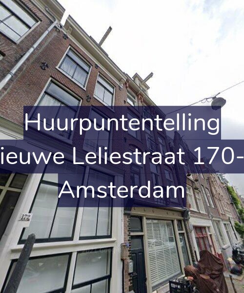 Foto gevel Huurpuntentelling voor Nieuwe Leliestraat 170-C, Amsterdam