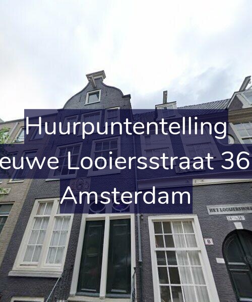 Foto gevel Huurpuntentelling voor Nieuwe Looiersstraat 36-C, Amsterdam