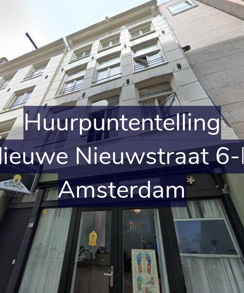 Foto gevel Huurpuntentelling voor Nieuwe Nieuwstraat 6-H, Amsterdam