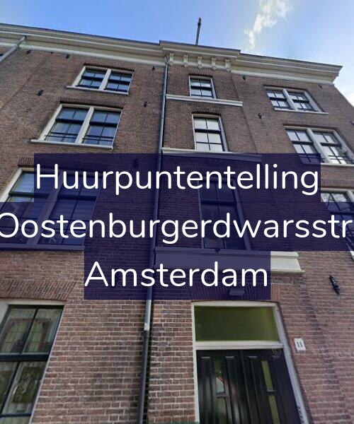 Foto gevel Huurpuntentelling voor Nieuwe Oostenburgerdwarsstraat 11-K, Amsterdam