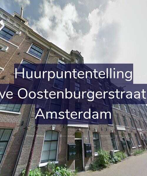 Foto gevel Huurpuntentelling voor Nieuwe Oostenburgerstraat 12-C, Amsterdam