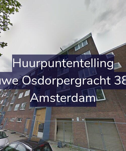 Foto gevel Huurpuntentelling voor Nieuwe Osdorpergracht 384-B, Amsterdam