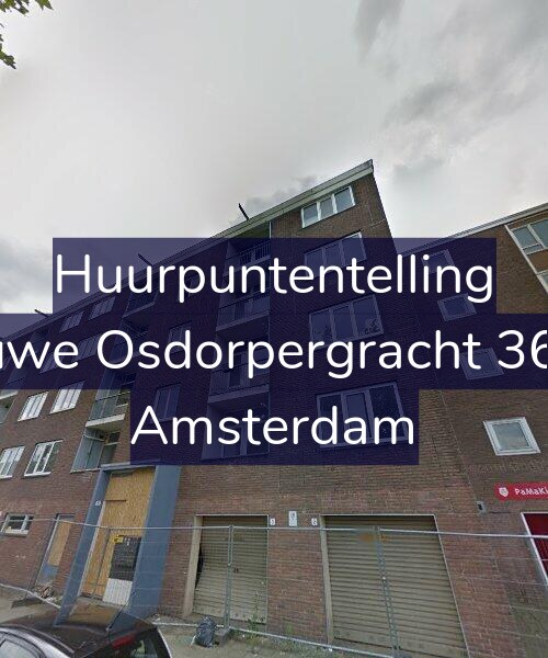 Foto gevel Huurpuntentelling voor Nieuwe Osdorpergracht 368-C, Amsterdam