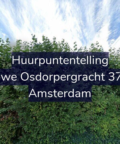 Foto gevel Huurpuntentelling voor Nieuwe Osdorpergracht 372-H, Amsterdam