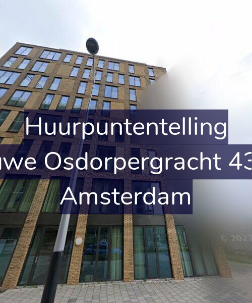 Foto gevel Huurpuntentelling voor Nieuwe Osdorpergracht 434-C, Amsterdam