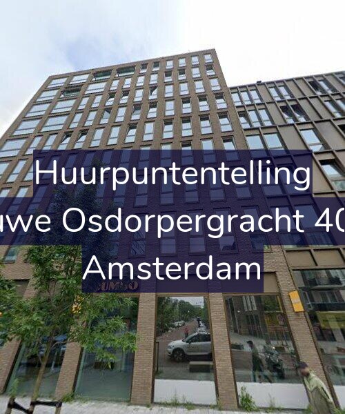 Foto gevel Huurpuntentelling voor Nieuwe Osdorpergracht 406-K, Amsterdam