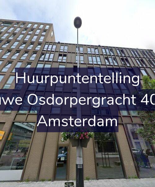 Foto gevel Huurpuntentelling voor Nieuwe Osdorpergracht 404-B, Amsterdam
