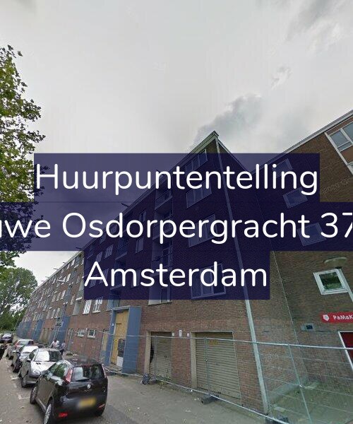 Foto gevel Huurpuntentelling voor Nieuwe Osdorpergracht 374-B, Amsterdam