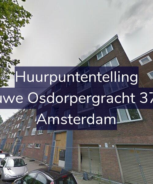 Foto gevel Huurpuntentelling voor Nieuwe Osdorpergracht 374-E, Amsterdam