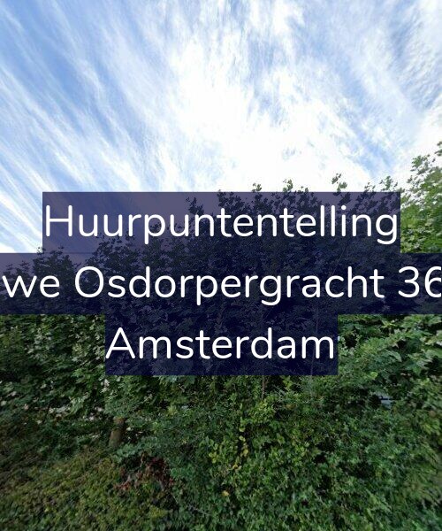 Foto gevel Huurpuntentelling voor Nieuwe Osdorpergracht 366-M, Amsterdam