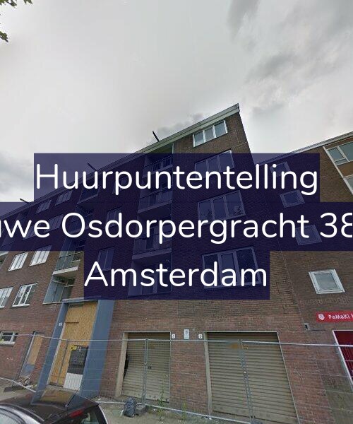 Foto gevel Huurpuntentelling voor Nieuwe Osdorpergracht 380-A, Amsterdam