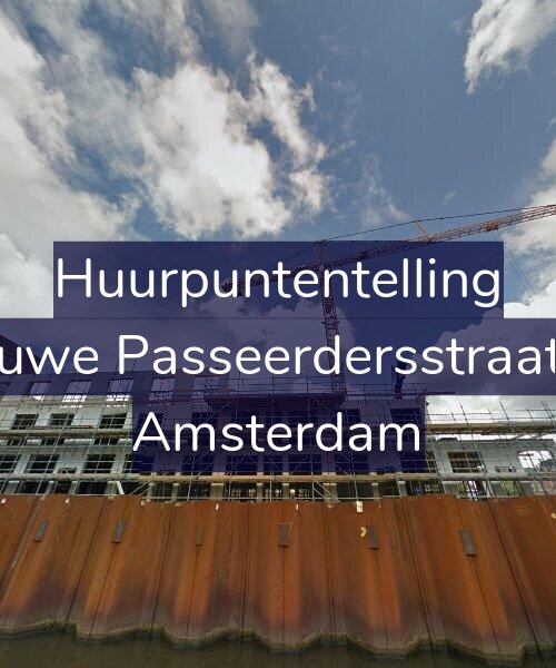 Foto gevel Huurpuntentelling voor Nieuwe Passeerdersstraat 22, Amsterdam