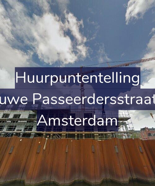 Foto gevel Huurpuntentelling voor Nieuwe Passeerdersstraat 60, Amsterdam