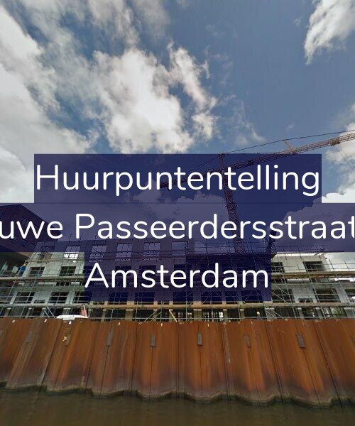 Foto gevel Huurpuntentelling voor Nieuwe Passeerdersstraat 24, Amsterdam