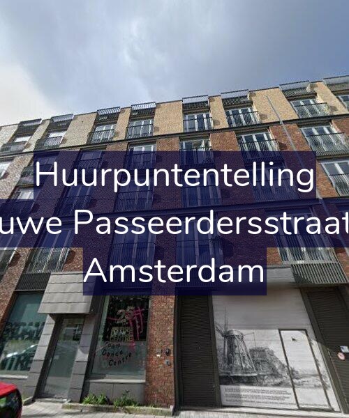 Foto gevel Huurpuntentelling voor Nieuwe Passeerdersstraat 96, Amsterdam