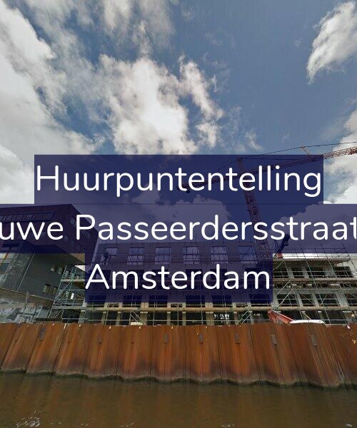 Foto gevel Huurpuntentelling voor Nieuwe Passeerdersstraat 26, Amsterdam